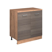 Mobile per mansarda Rion Grigio nobile/Rovere dorato 80 x 83.8 cm senza inclinazione con 2 ante Vicco