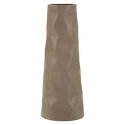 Fasa, Vaso Finitura Effetto Materico, Marrone Bronzo