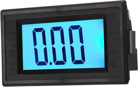 Voltmetro Digitale con Display LED 0-200V, Meteo Difensore Acqua, Monitor Batteria con Precisione di Misura