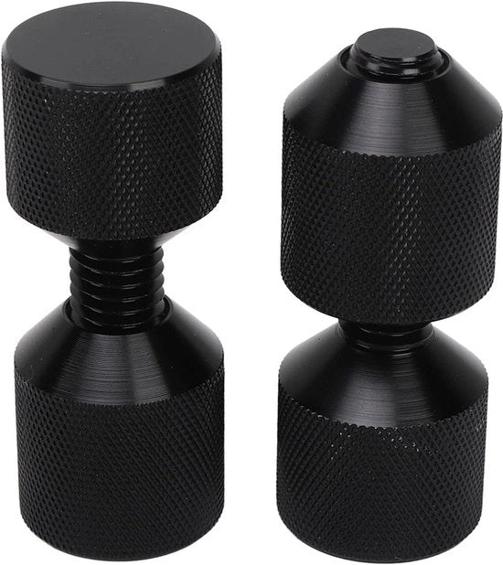 Set con Due Pennelli a Galetta 1-1/8in Alluminio Set - Vite - Pennello a Uscita Flangia - Attrezzo per Fissi - Flangia ASME 150LB - Dalla 1/2in-14in .