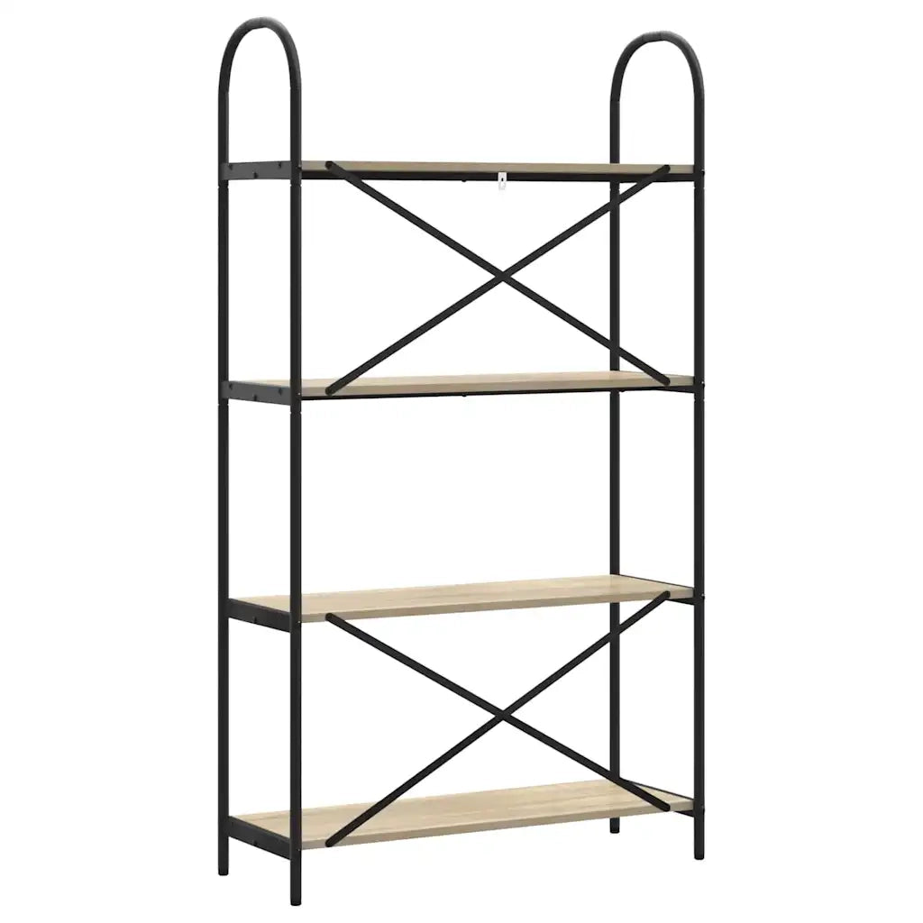 Libreria Rovere Sonoma 80 x 30 x 146 cm Legno multistrato 879894