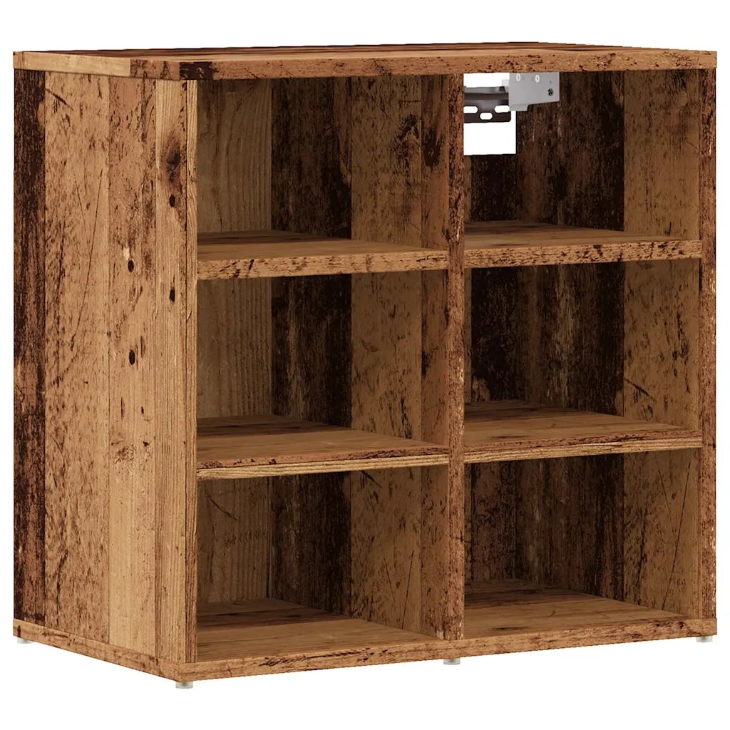 Scarpiere 2 pz Legno Antico 52x30x50 cm 857034