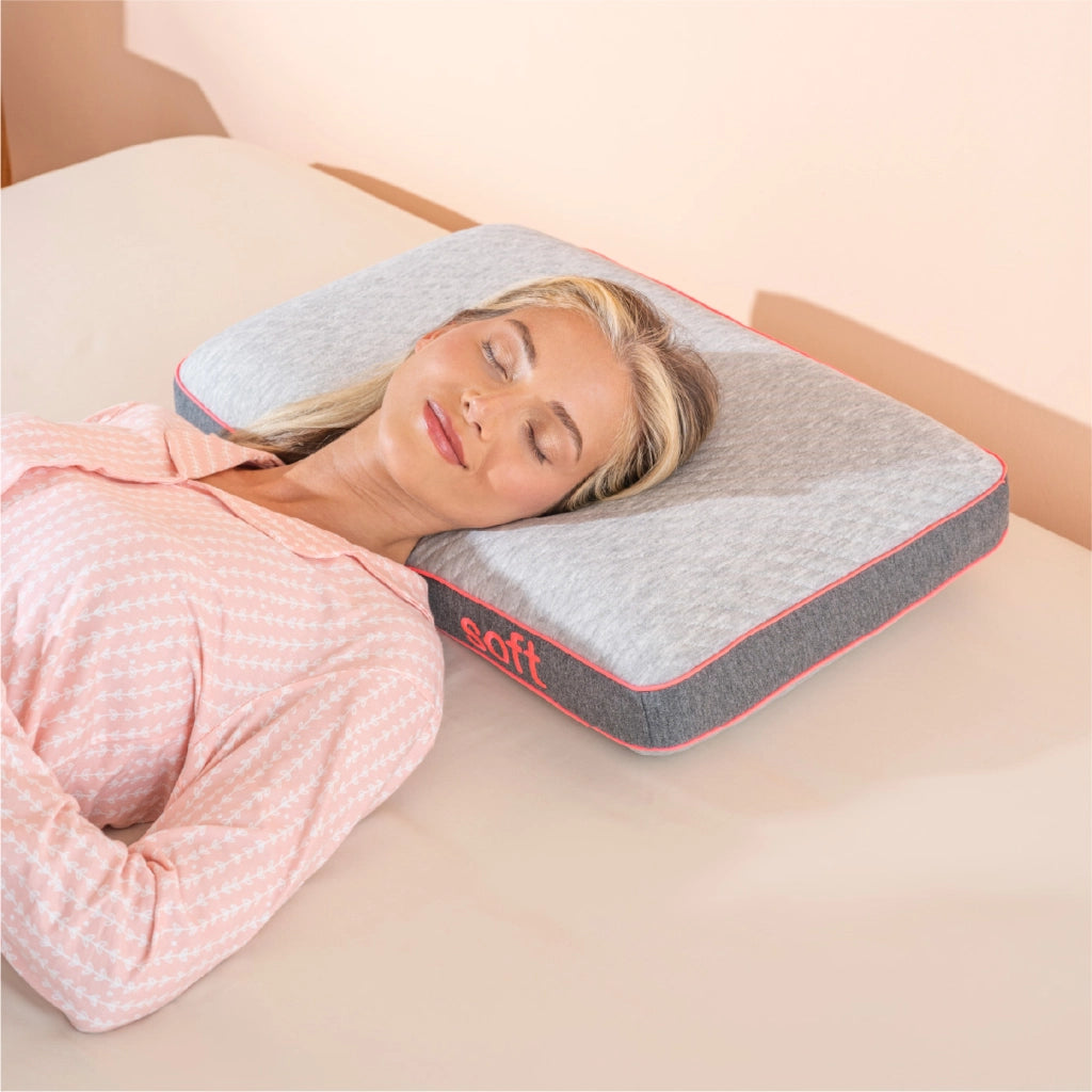 Cuscino Memory Foam 60x40x12 cm – Guanciale a Saponetta Ortopedico Traspirante, Disponibile Soffice, Medio o Rigido, Supporto Comfort per Testa e Collo, Federa Sfoderabile Lavabile Soffice