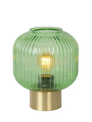 Lampada da tavolo Lucide Maloto verde oro E27 40W IP20
