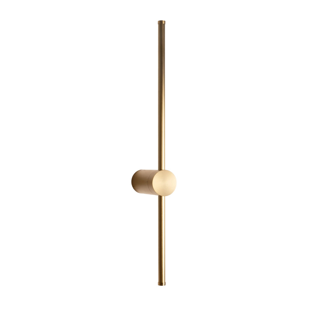 Applique loft minimal ottone lineare LED 9W Maxlight Spirit