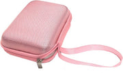 Borsa di stoccaggio Adatto per DJI Action 6, copertura protettiva Adatta per CCD-camera, SSD e caricabatterie (rosa)