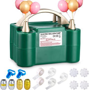 Pompaballooni elettrico 600 W con apparecchio per gonfiaggio automatico e semiautomatico - inclusi accessori per pompaballooni di festa e matrimoni