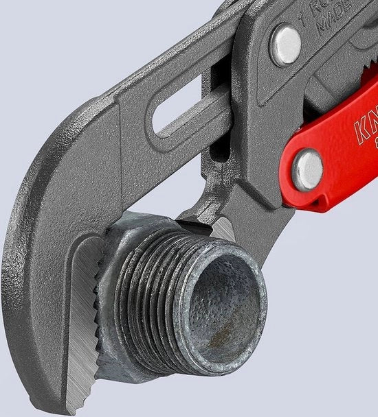 Tang S-vormig con impostazione rapida - verniciato grigio - 330 mm