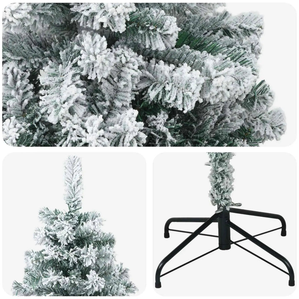 Albero di Natale artificiale 240 cm PVC e Acciaio 42055128