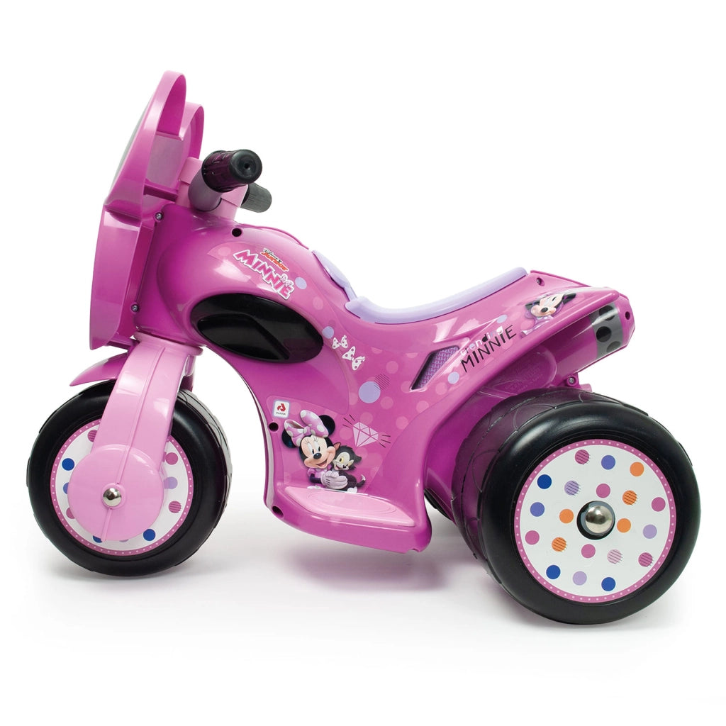 Triciclo Elettrico per Bambini 6V Samurai Disney Minnie Fino a 2–3 km/h Rosa