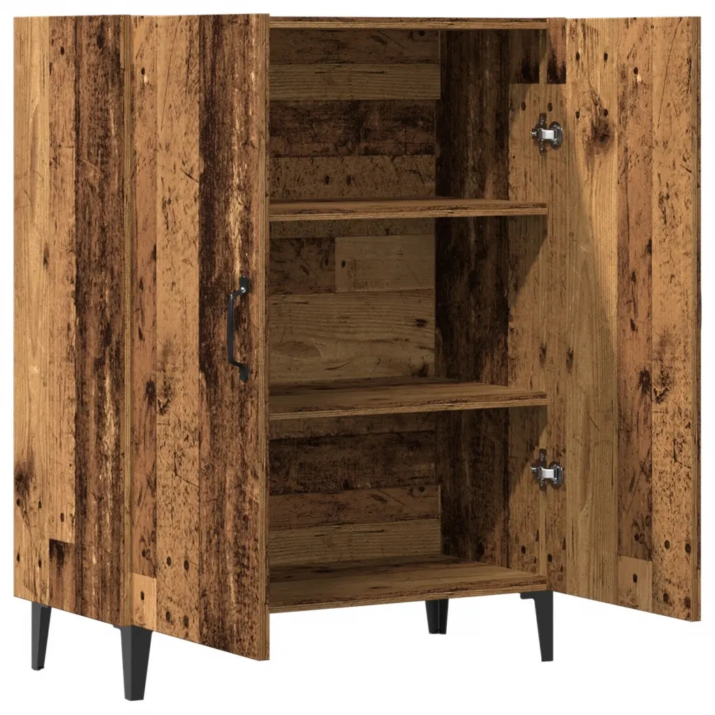 Credenza Legno Antico 70x34x90 cm in Truciolato 856888