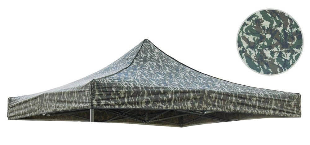Tetto di Ricambio per Gazebo Richiudibile 2,9x2,9m Mimetico