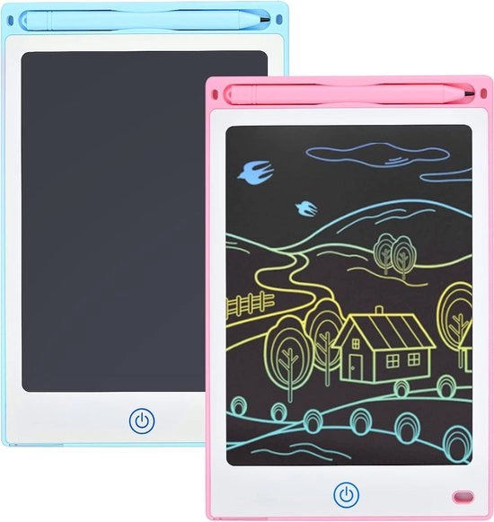 Tavola da disegno LCD per bambini e adulti, schermo LCD colorato, tavola da disegno LCD per cancellare con schermo LCD digitale cancellabile