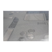 TOVAGLIATO CRISTAL TRIDIMENSIONALE DIS. 08 H 140 CM- 20,0 ml