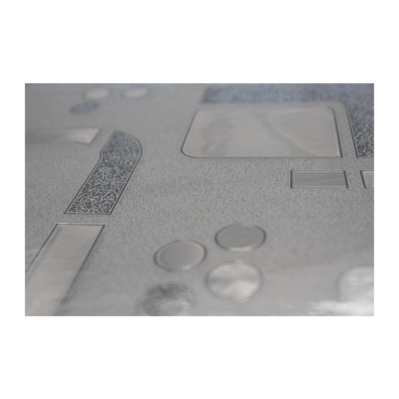 TOVAGLIATO CRISTAL TRIDIMENSIONALE DIS. 08 H 140 CM- 20,0 ml