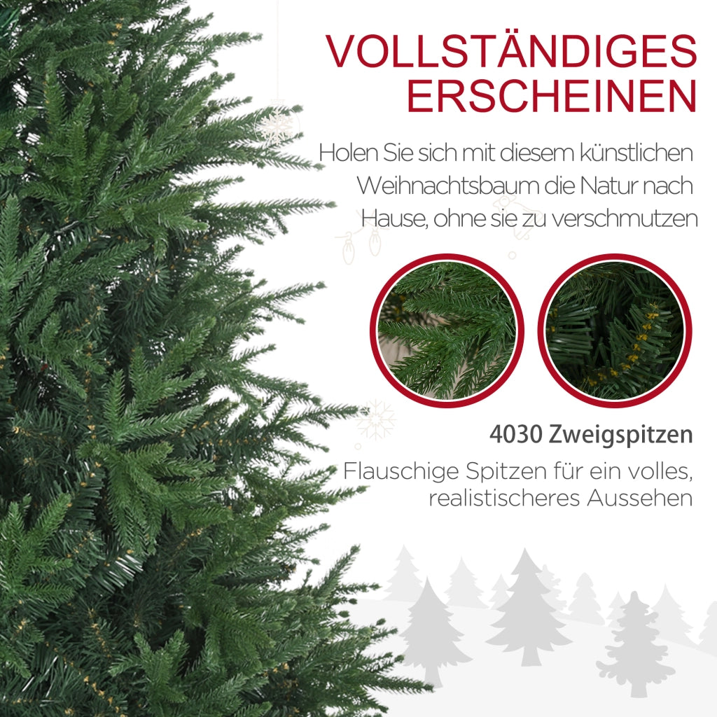 Albero di Natale artificiale ¨C zephmum ¨C Verde plastica 114x114x180cm