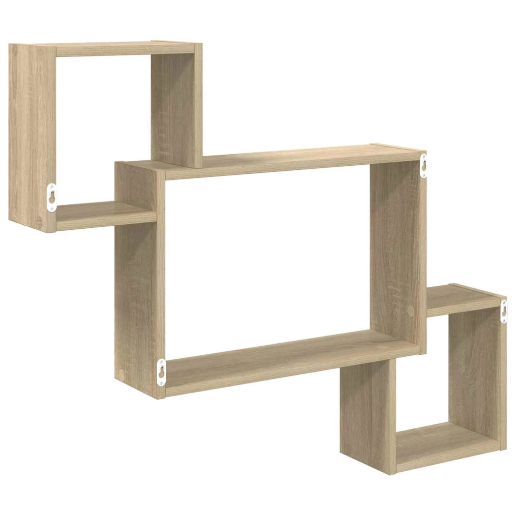 Scaffale da parete A parete Marrone 91,5 x 15 x 76 cm 8012118