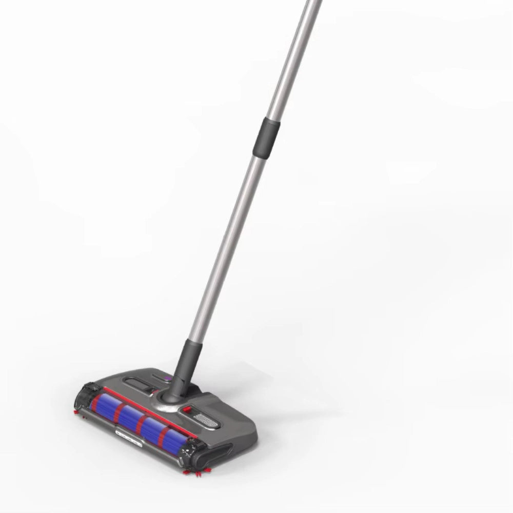 Trade Shop - Scopa Elettrica Rotante Senza Fili Con Batteria Potente Leggera Silenziosa Snodabile -