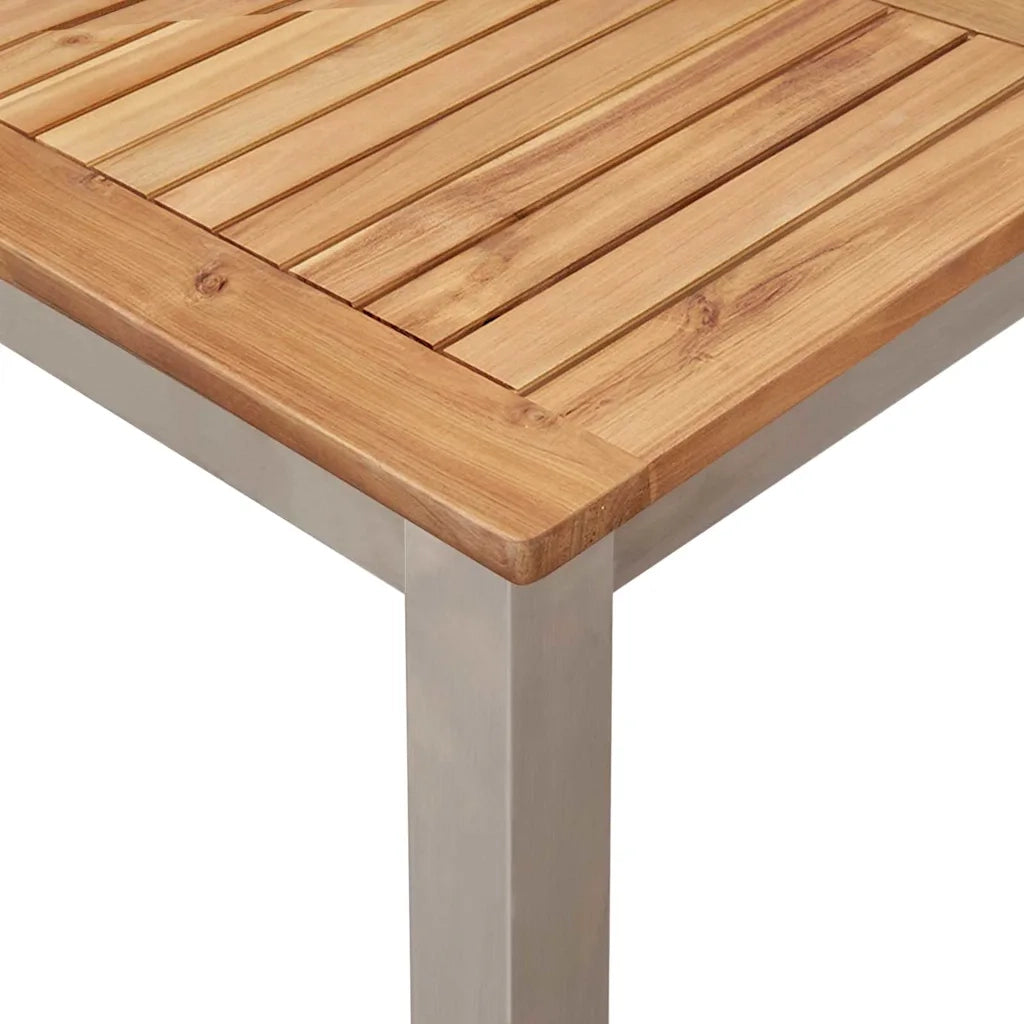 TavolodaPranzo Marrone Legno di Acacia Massello 42006191