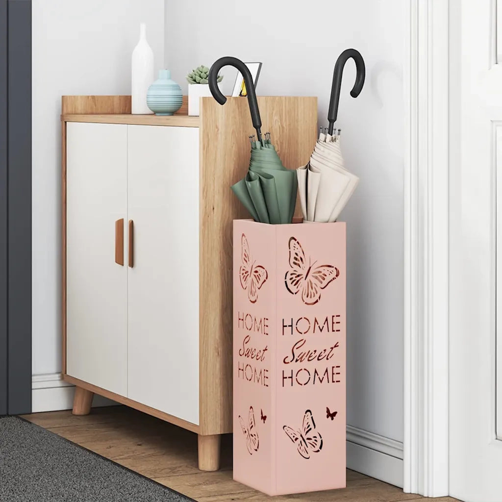 Supporto per Ombrellone Rosa 15,5 x 15,5 x 49 cm Metallo CFW7920390