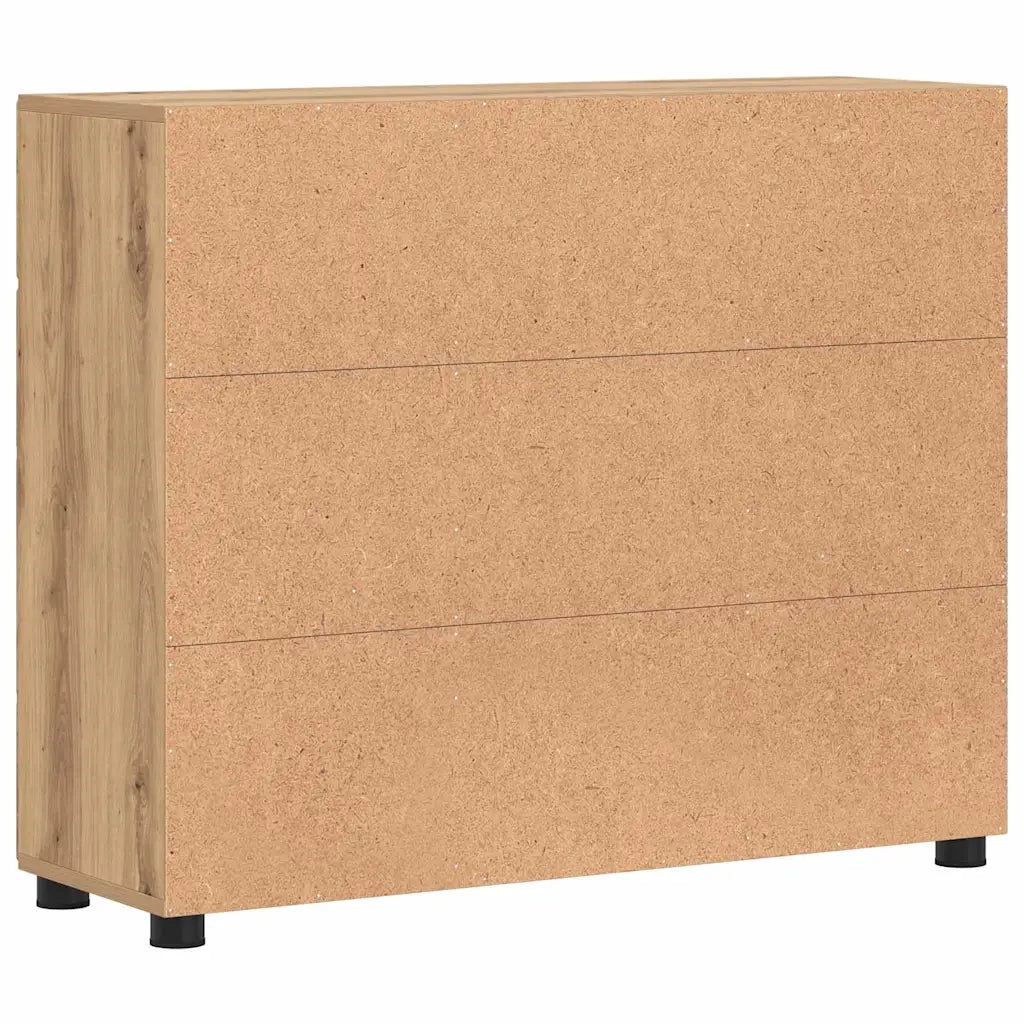 Credenza FLORIN Rovere artigianale 88,5 x 30,5 x 73 cm