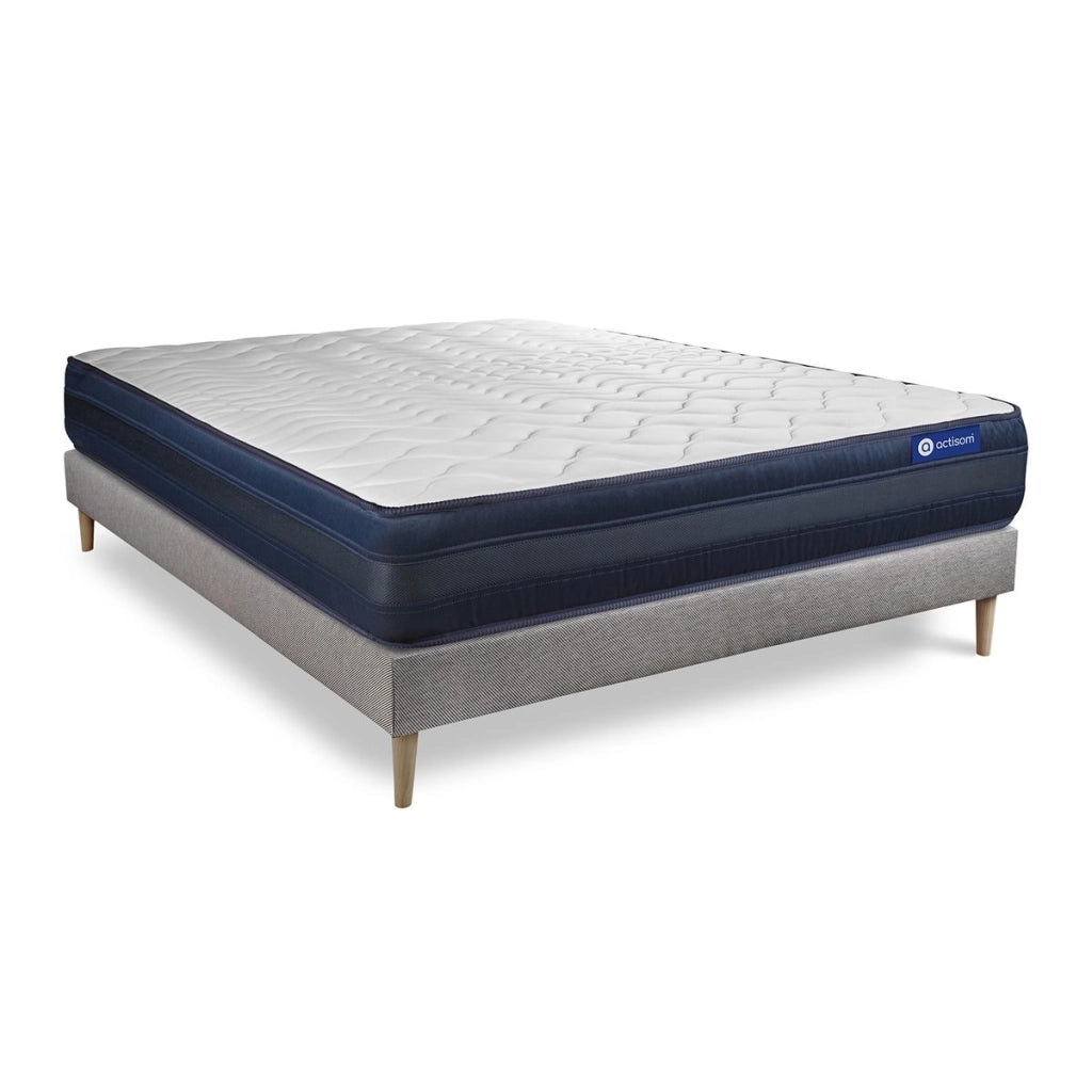 Kit rete e materasso matrimoniale Actilatex tech 150x190cm - Spessore : 24cm - Lattice e memory foam- molto rigido