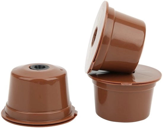 Capsule di caffè 3 pezzi - Filtro di caffè in plastica lavabile - Compatibile con Caffitaly - Filtro di caffè - Nuovo di zecca - Diametro 4,5 cm