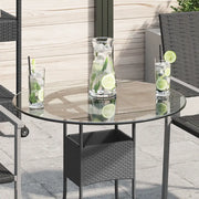 Dessus de table ronde en verre trempé 600 mm