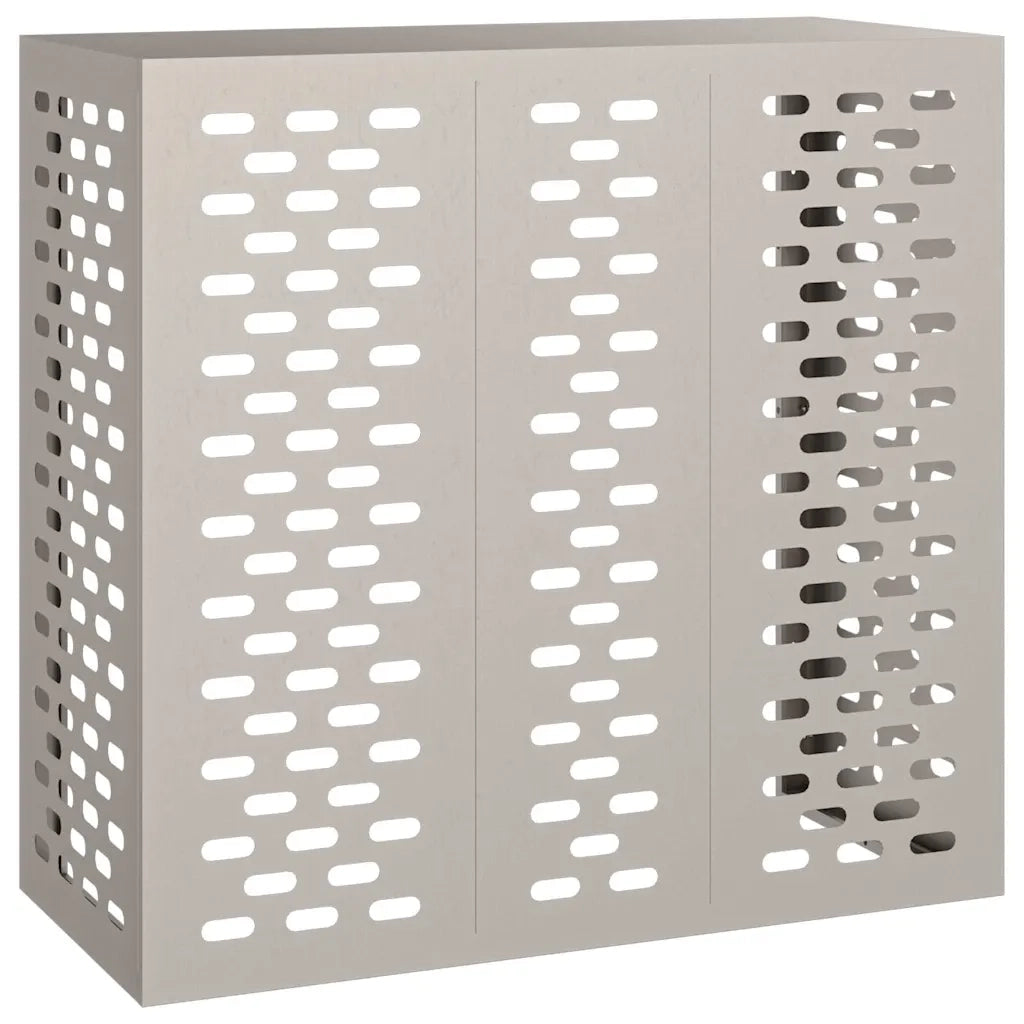 Copertura per condizionatore d'aria Ruggine 110 x 50 x 105 cm 865917