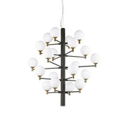 Lampada A Sospensione Copernico Sp20 Nero Ideal-Lux