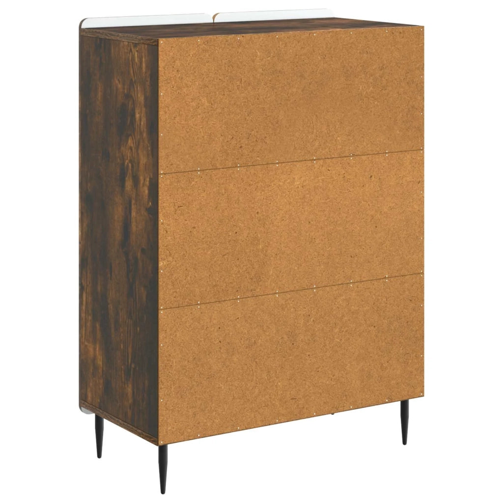 Credenza Rovere Fumo 66 x 34,5 x 92 cm Legno ingegnerizzato