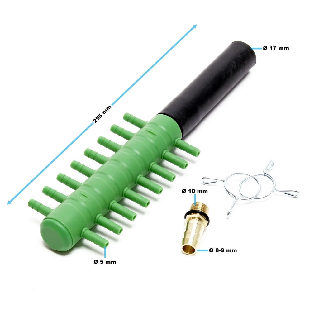 Pompa d'aria elettromagnetica silenziosa per acquario/laghetto 120 litri al minuto 16_0002805
