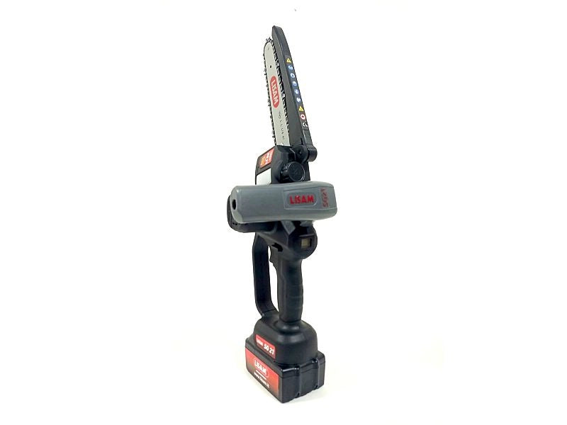 Potatore Lisam SG 21 con 2 Batterie da 21V e 4Ah e Barra da 20cm
