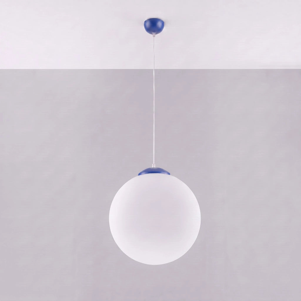 Lampada a sospensione UGO 40 oltremare