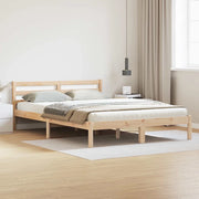 Struttura del letto Marrone 215,5 x 145,5 x 69,5 cm 869766