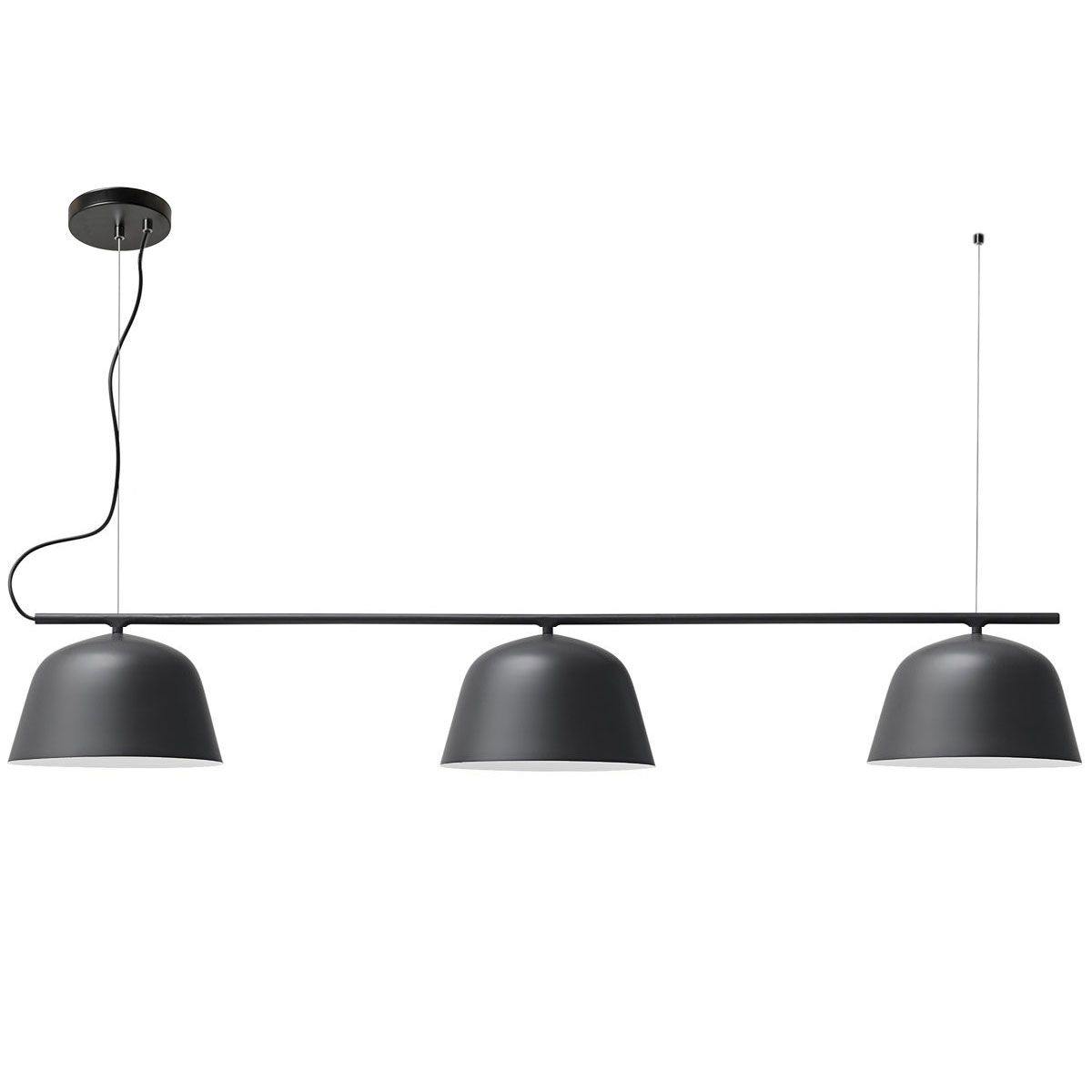 Lampada Da Soffitto APP1478-3CP Black