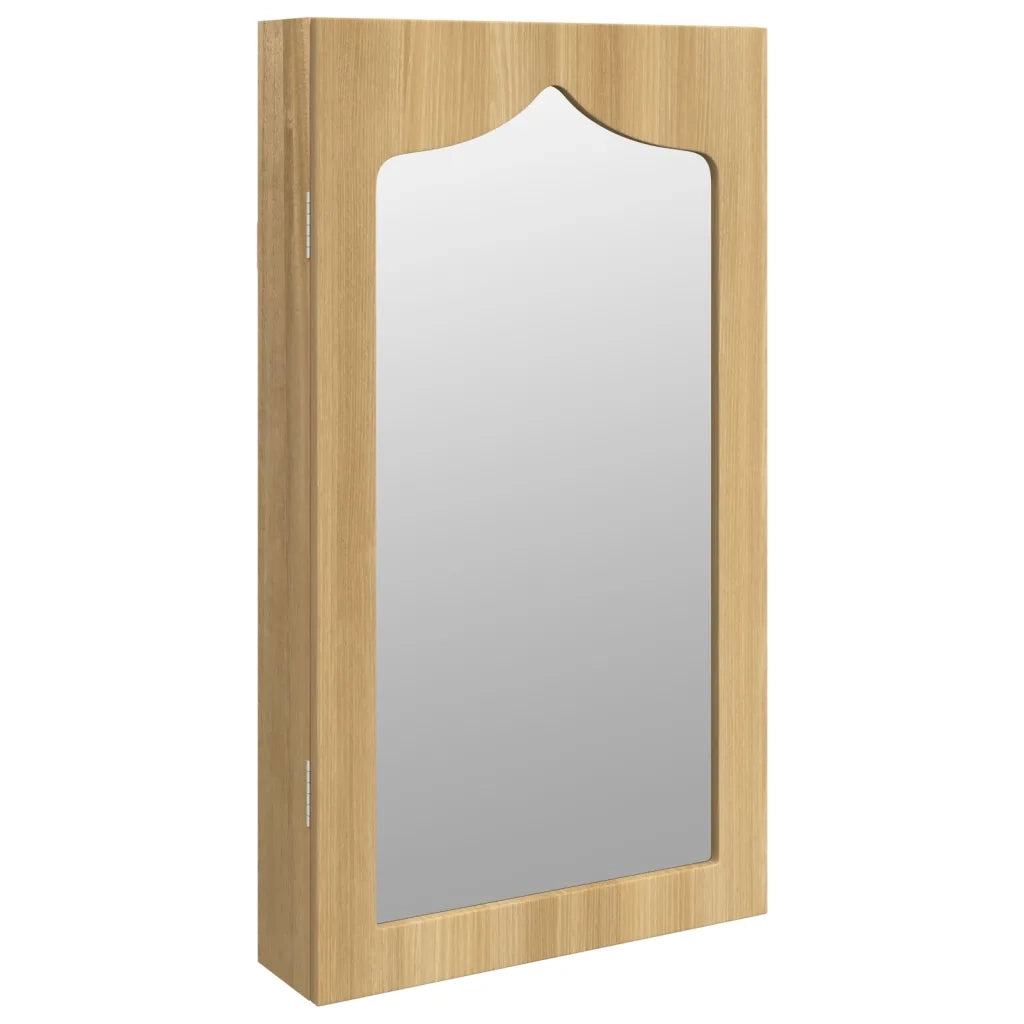 Armadio Portagioie con Specchio a Muro 37,5x10x67 cm CFW7565670