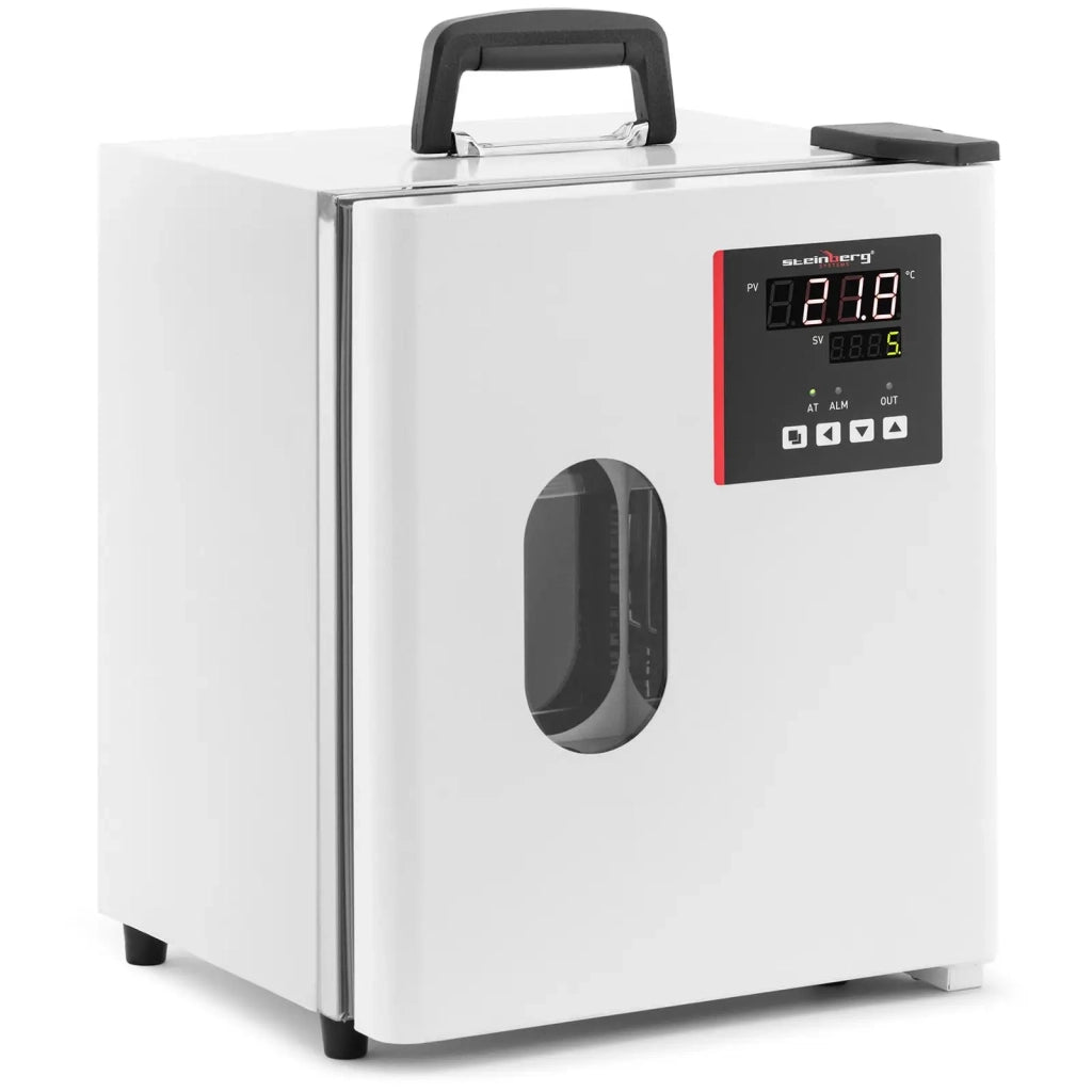 Forno da laboratorio 65 °C 12,8 litri acciaio inox vetro PU acciaio bianco 14_0010259