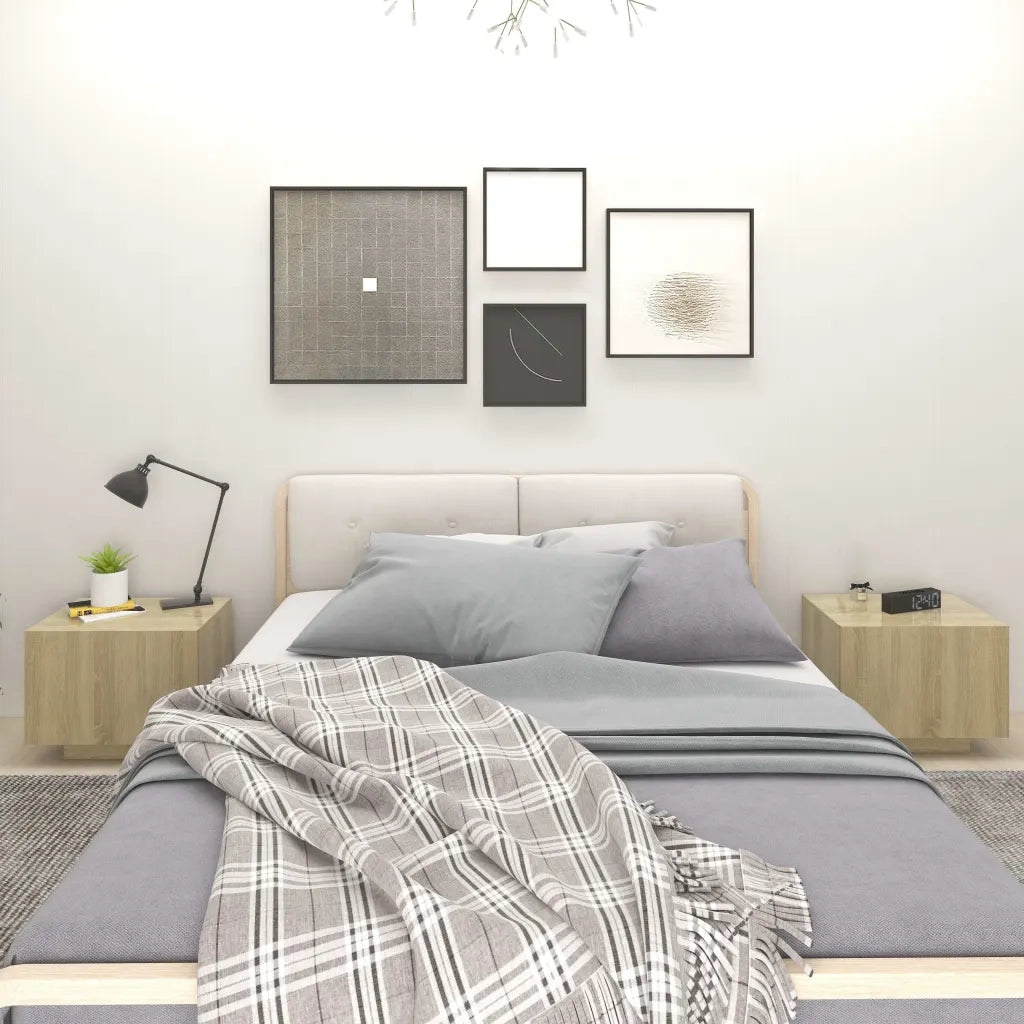 Comodino Rovere Sonoma 100x35x40 cm in Truciolato cod mxl 31067
