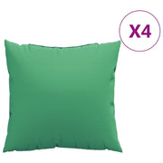 Cuscini per Divano 4 pz | Cuscini per sedie Verdi 60x60 cm in Tessuto