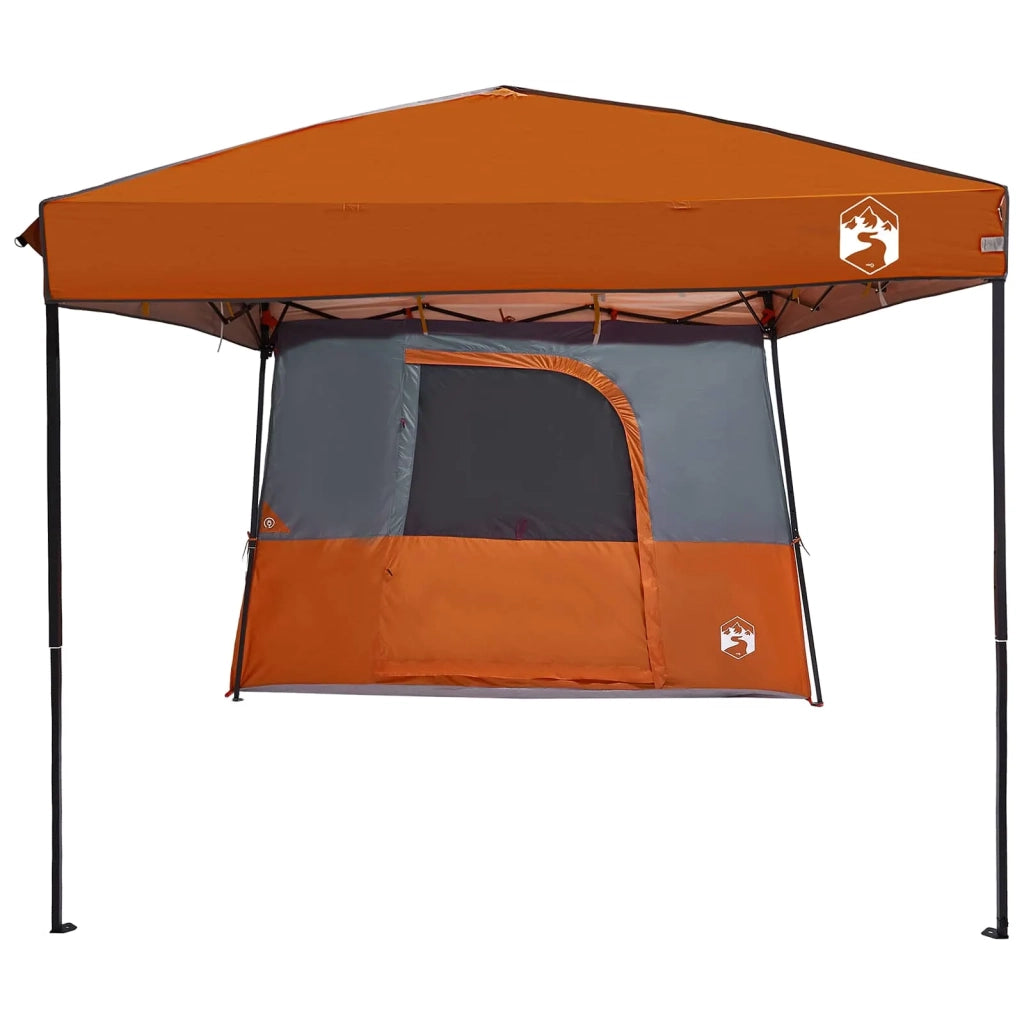 Set di Tende da Campeggio 2 pcs Arancione Taffeta e Tessuto 3337177