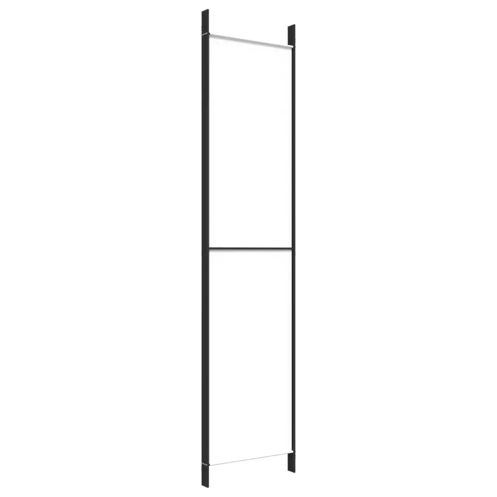 Divisorio a 4 Pannelli Bianco 200x220 cm Tessuto 350198