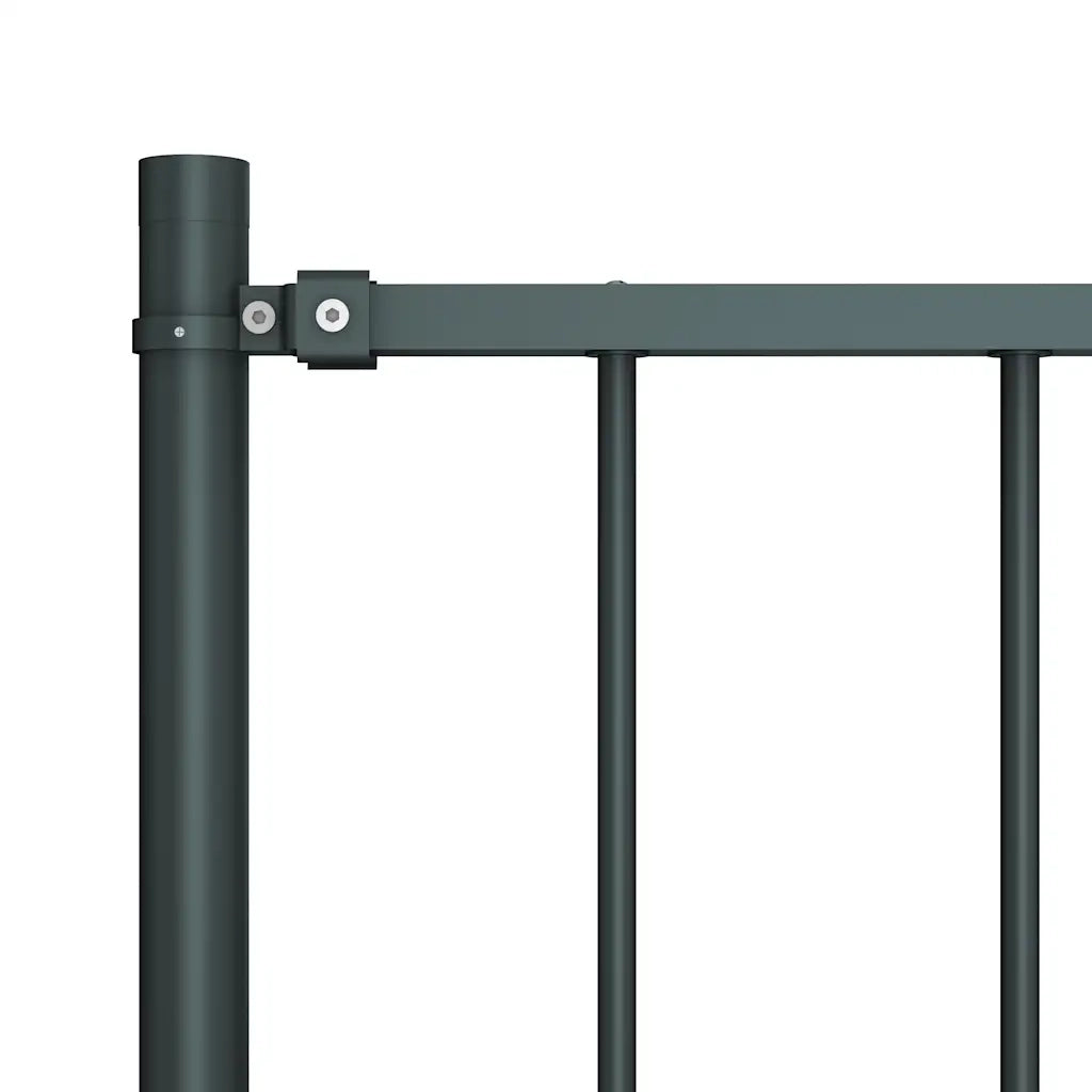 Pannello Recinzione e Pali Acciaio Verniciato 1,7x1m Antracite cod mxl 59513