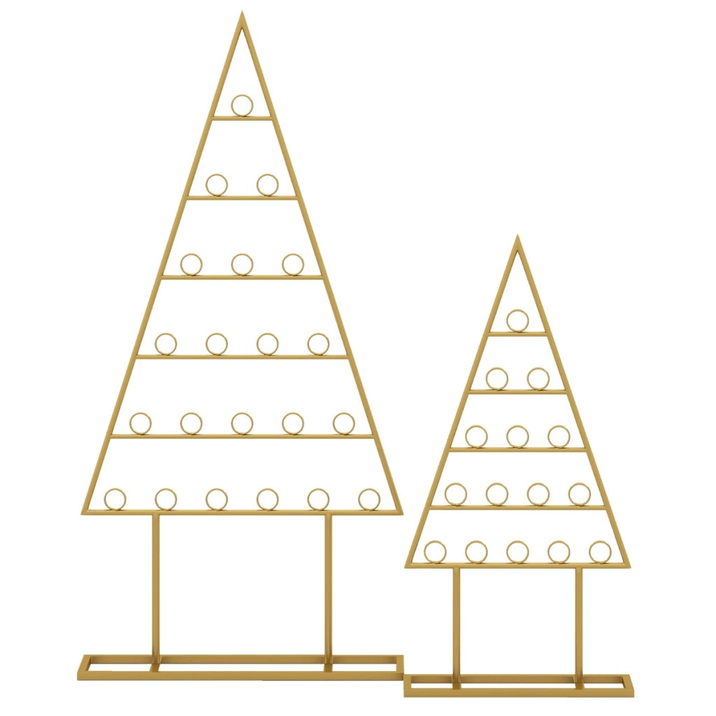 Portacarte supporto per foto a forma di albero di natale con clip rotonde, Portacarte portaoggetti in metallo da appendere-Decorazioni natalizie