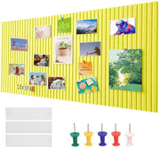 Prikbord 60 x 40 cm - Grosso - Autoadesivo - Velluto - 0,9 cm spesso - Ideale per foto/notizie - Prikbord