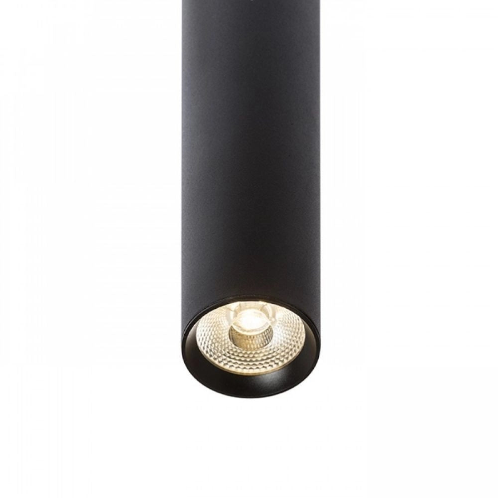 Faretto RIGA 28 a sospensione nero 230V LED 6W 38° 3000K