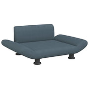 Lettino per Cani Grigio Scuro 70x45x28 cm in Tessuto CFW5470611