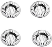 Set di scarico in acciaio inox da 4 pezzi - scarico per doccia con setola per capelli e getto rapido per vasca da bagno