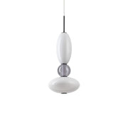 Lampadario A Sospensione Contemporaneo Lumiere Metallo Nero Led 27W 3000K Ip20