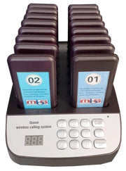 Sistema Wireless per la Gestione delle File nella Ristorazione 16 Ricevitori MBS-CQ1